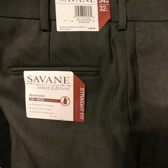 Savane Other - Men's Savane Select Straight Fit Dress Pants